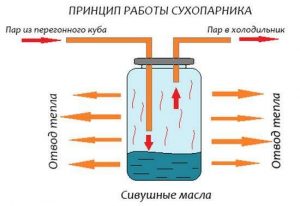 Сухопарник для самогонного аппарата: принцип действия 